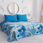 Summer Bedspread, Lightweight Blanket, Sheets Bedspread, Blue Coral