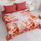 Summer Bedspread, Lightweight Blanket, Sheets Bedspread, Red Coral