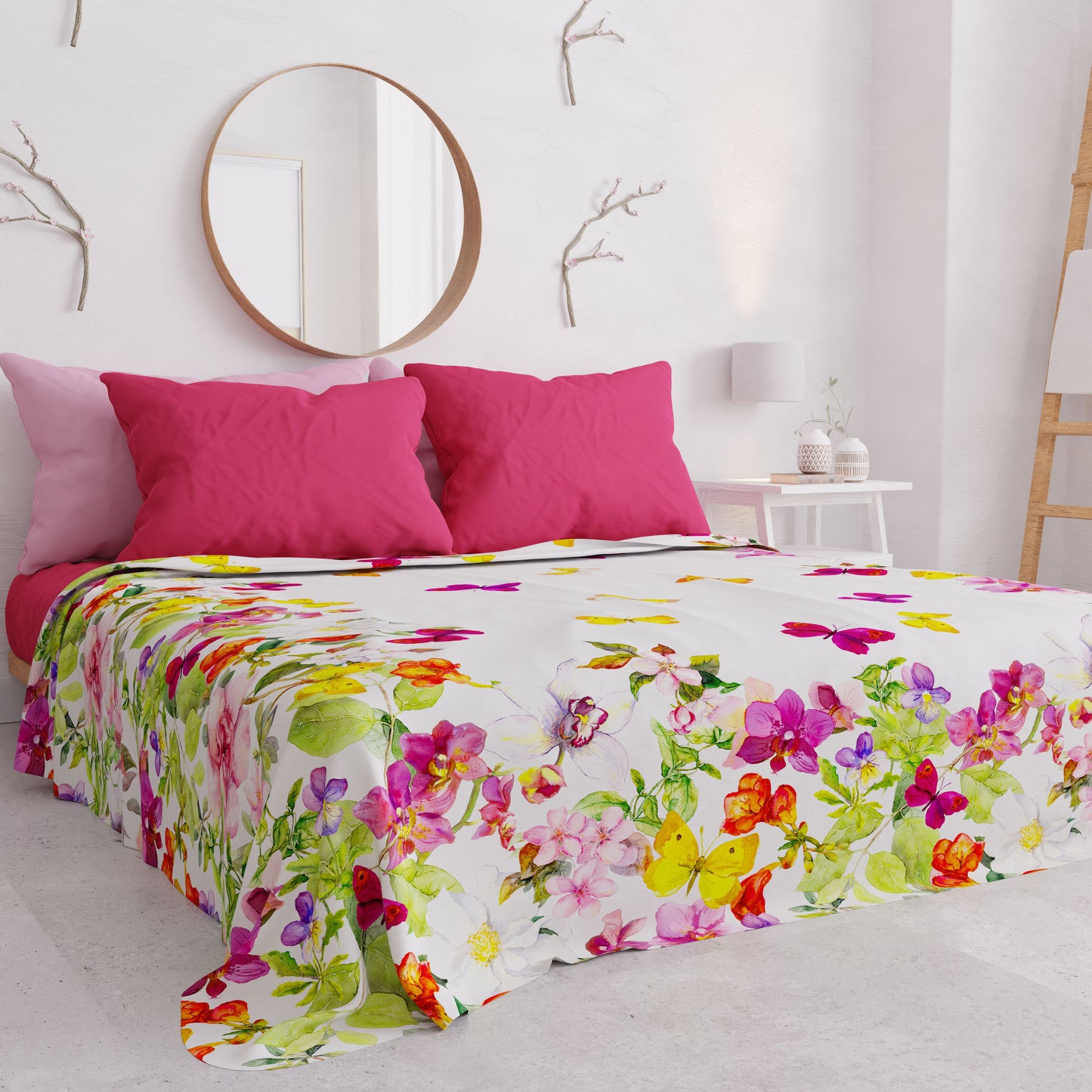 Summer Bedspread, Light Blanket, Bedspread Sheets Butterflies