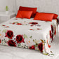 Telo Arredo Copridivano, Copriletto, Copritavolo e Copritutto in Microfibra | Fantasia Floreale 07