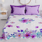 Summer Bedspread, Lightweight Blanket, Sheets Bedspread, Purple Floral