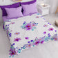 Summer Bedspread, Lightweight Blanket, Sheets Bedspread, Purple Floral