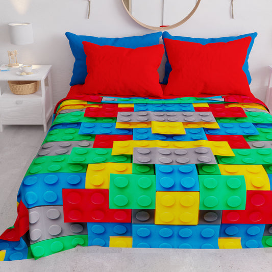 Summer Bedspread, Light Blanket, Bedspread Sheets, Bricks