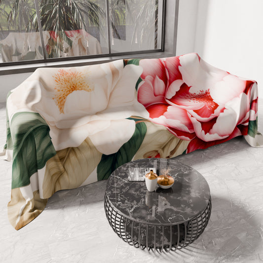 Telo Arredo Copridivano, Copriletto, Copritavolo e Copritutto in Microfibra | Fantasia Sofia