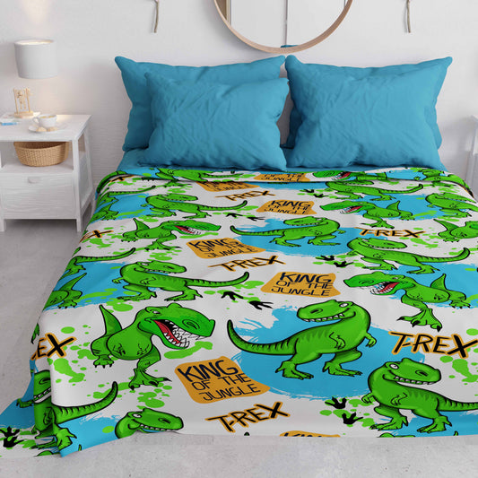 Copriletto Estivo, Coperta Leggera, Lenzuola Copriletto T-Rex