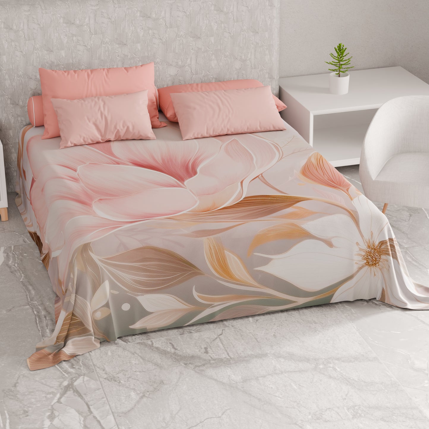 Telo Arredo Copridivano, Copriletto, Copritavolo e Copritutto in Microfibra | Fantasia Tokyo