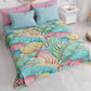 Couvre-lit d'été, couverture légère, draps, tropical multicolore