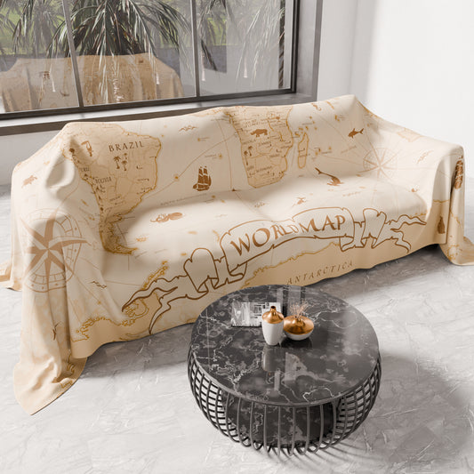 Telo Arredo Copridivano, Copriletto, Copritavolo e Copritutto in Microfibra | Fantasia World 02