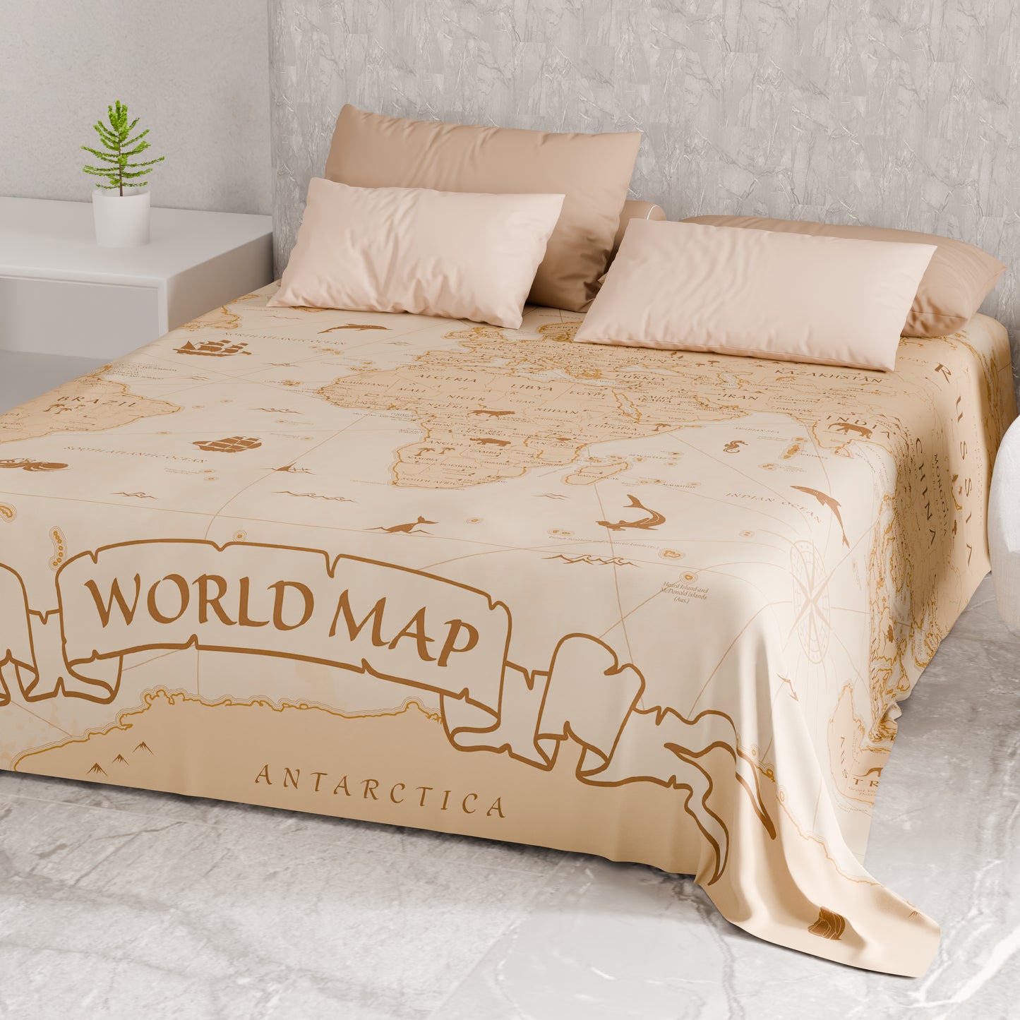 Telo Arredo Copridivano, Copriletto, Copritavolo e Copritutto in Microfibra | Fantasia World 02