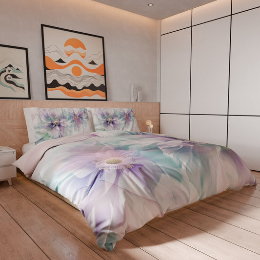 Housse de couette Double, Simple, Une place et demie, Floral 04-159