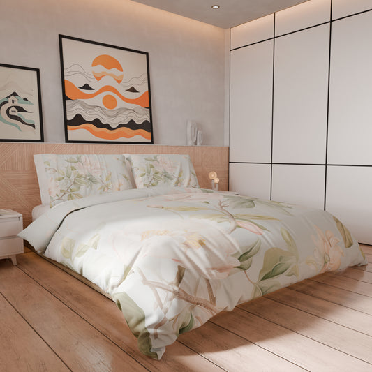 Housse de couette double, simple, une place et demie, florale F172