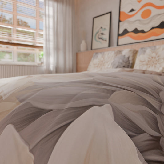 Housse de couette double, simple, une place et demie, florale F25