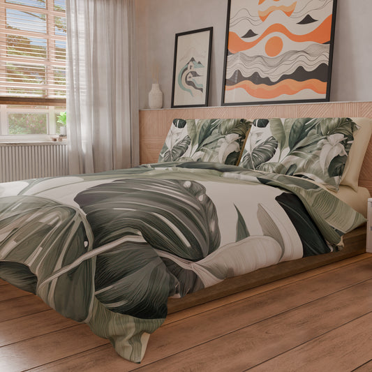 Housse de couette double, simple, une place et demie, florale F4