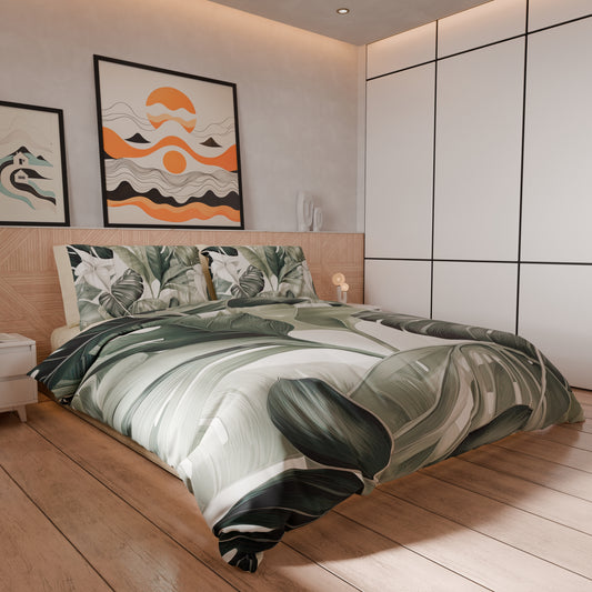 Housse de couette double, simple, une place et demie, florale F4