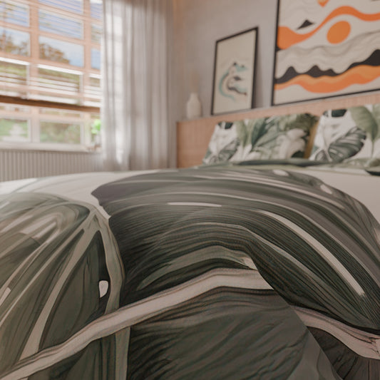 Housse de couette double, simple, une place et demie, florale F4