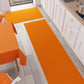 Kitchen Rug, Kitchen Runner, Solid Color Orange