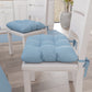 Coussins de chaise de cuisine, coussins de chaise 6 pièces bleu clair