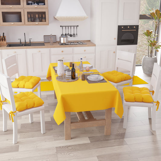 Tappeto Cucina Passatoia Cucina Tinta Unita Giallo