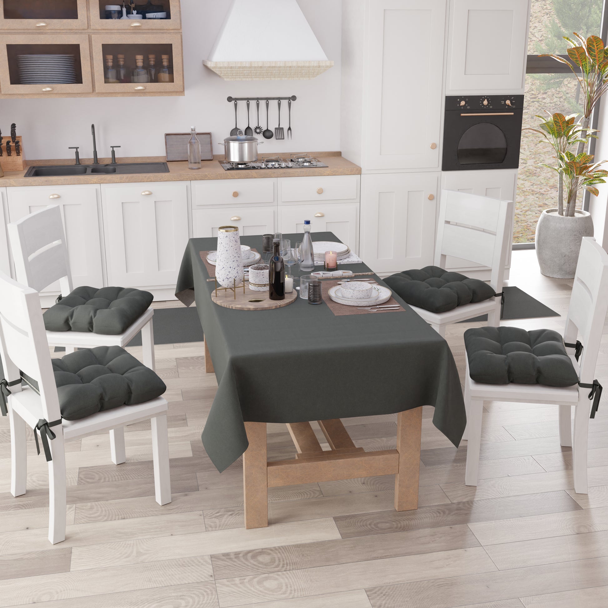 AAOCLO Cuscini Per Sedie Da Cucina Con Cinghie, Confortevole Cuscini Sedie Cucina Trapezio AAOCLO Cuscini Per Sedie Da Cucina Con Cinghie, Confortevole Cuscini Sedie Cucina Trapezio