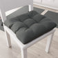 Coussins de chaise de cuisine, coussins de chaise 6 pièces gris fumée