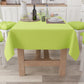 Cotton Tablecloth, Plain Light Green Tablecloth