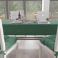 Cotton Tablecloth, Emerald Green Plain Tablecloth