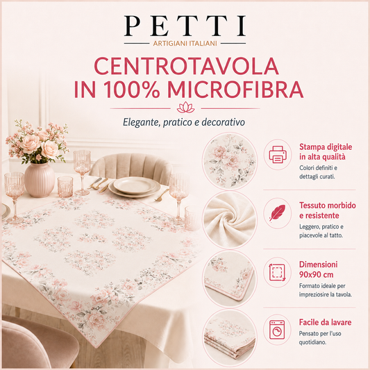 Centrotavola Natalizio per Cucina in Stampa Digitale Xmas Bears