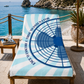 Telo Mare Microfibra, Asciugamano Mare, Telo per Lettino O Ventilator