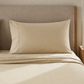 Lenzuola Percalle, Lenzuola Matrimoniali Cotone Beige
