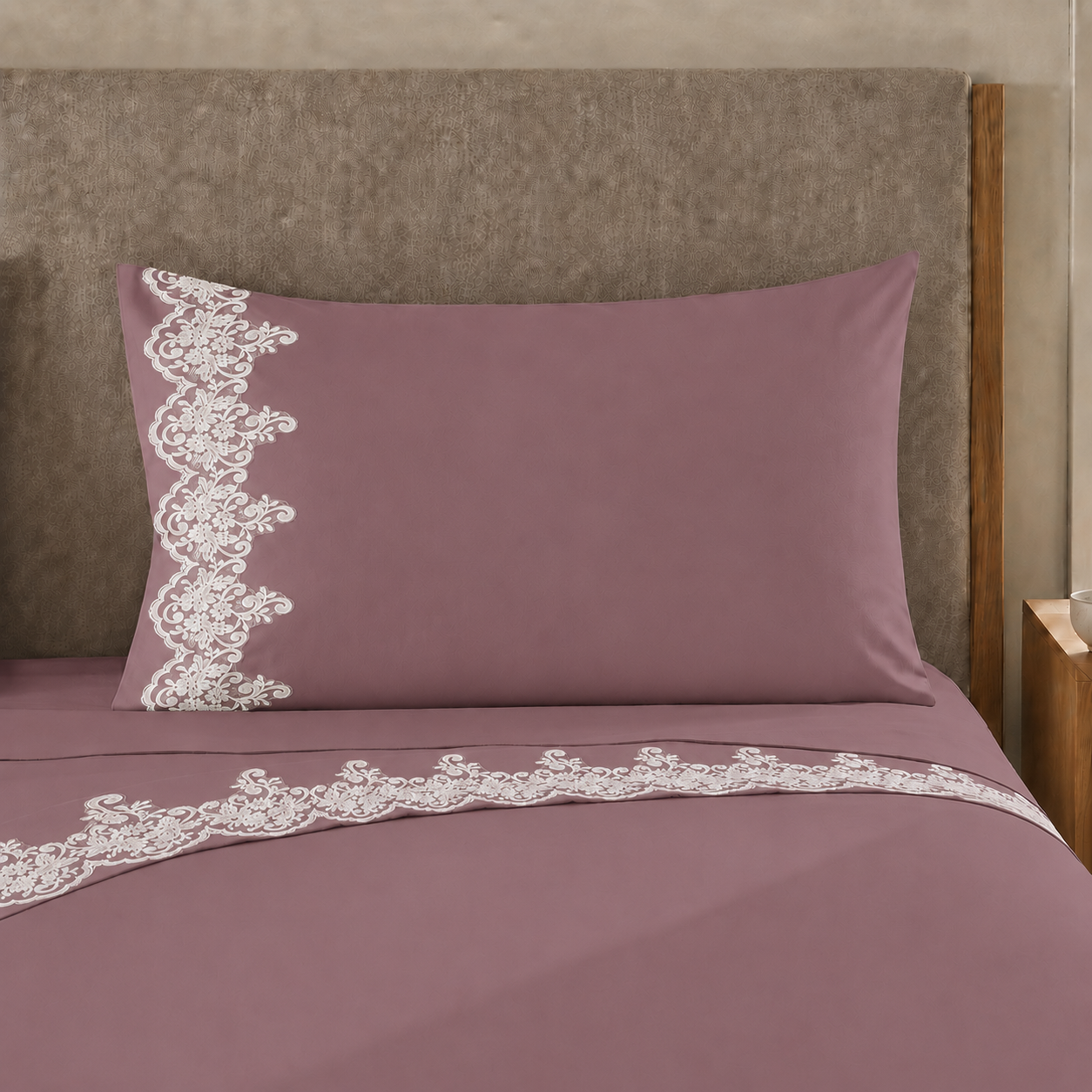 Lenzuola Percalle con Pizzo, Lenzuola Matrimoniali Cotone Cipolla