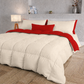 Duvet Quilt Double, Single, Square and Half, Bordeaux Taupe