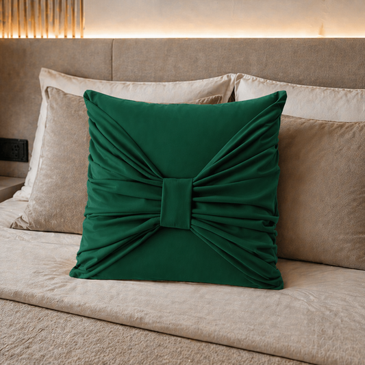 Coussins décoratifs en velours 1pz, coussins de canapé Élite Émeraude