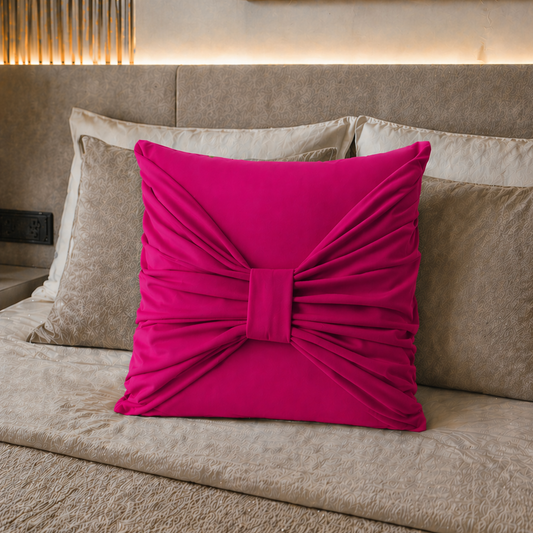 Coussins décoratifs en velours 1pz, coussins de canapé Élite Fuchsia