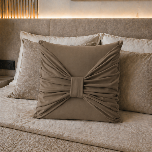 Coussins décoratifs en velours 1pz, coussins de canapé Élite Boue
