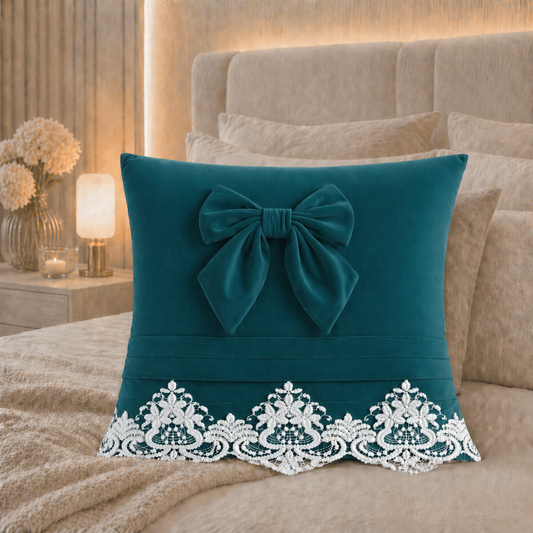 Coussins Décoratifs en Velours 1pc, Coussins de Canapé Bijou Outremer