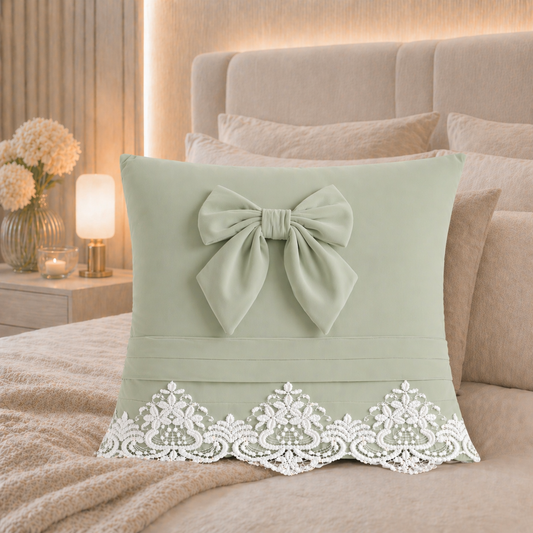 Coussins Décoratifs en Velours 1pc, Coussins de Canapé Bijou Sauge