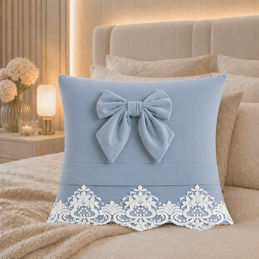 Coussins Décoratifs en Velours 1pc, Coussins de Canapé Bijou Céleste