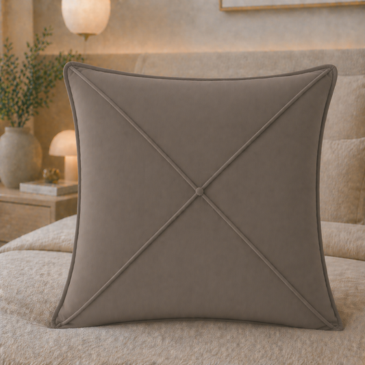 Coussins décoratifs en velours 1pz, coussins de canapé Maison Cruà Boue