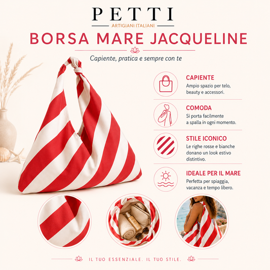 Borsa Modello Jacqueline  Mille Righe 30