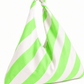 Borsa Modello Jacqueline  Righe Bianco/Salvia