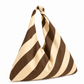 Borsa Modello Jacqueline  Righe Marrone/Beige