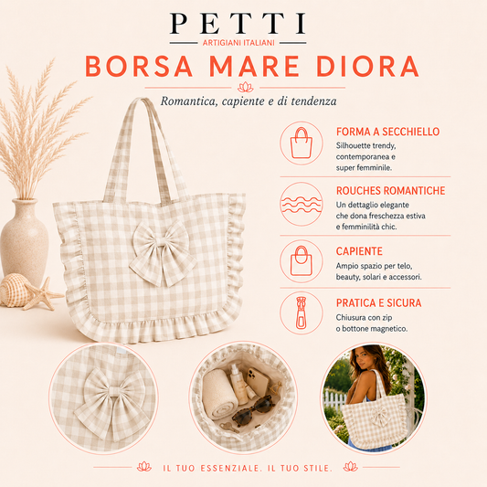 Borsa Modello Riviera Pois 08
