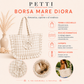 Borsa Modello Riviera A Quadretti Blu Notte
