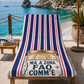 Telo Mare Microfibra, Asciugamano Mare, Telo per Lettino Zona Fao