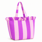 Borsa Modello Diora Righe Viola/Rosa