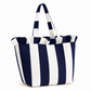 Borsa Modello Diora Righe Bianco/Blu Notte