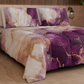 Duvet, Double Quilt, Single, Square and Half, Marble-Purple