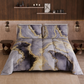 Duvet, Double, Single, Square and Half Quilt, Marble-GrigioS