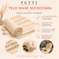 Telo Mare Microfibra, Asciugamano Mare, Telo per Lettino Pois 01