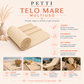 Telo Mare Microfibra, Asciugamano Mare, Telo per Lettino Pois 22